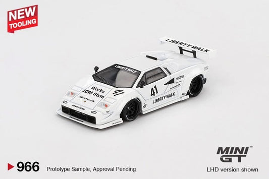 Mini GT Lamborghini Countach LB Works 2024 Tokyo Auto Salon #966