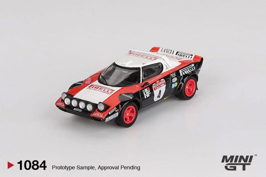 Mini GT Lancia Stratos HF 1979 Rally Sanremo Winner #1084