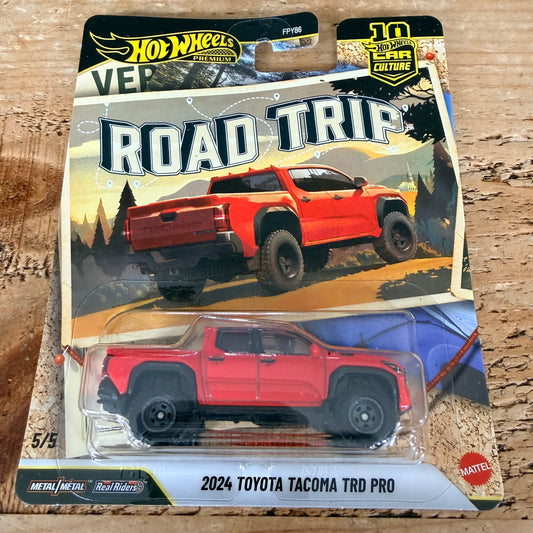 Hot Wheels Premium Road Trip 2024 Toyota Tacoma TRD