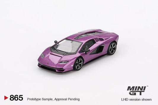 Mini GT Lamborghini Countach LPI 800-4 Viola 30th #865