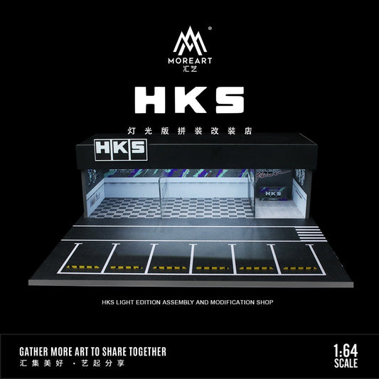 MoreArt Diorama HKS Maintenance Garage