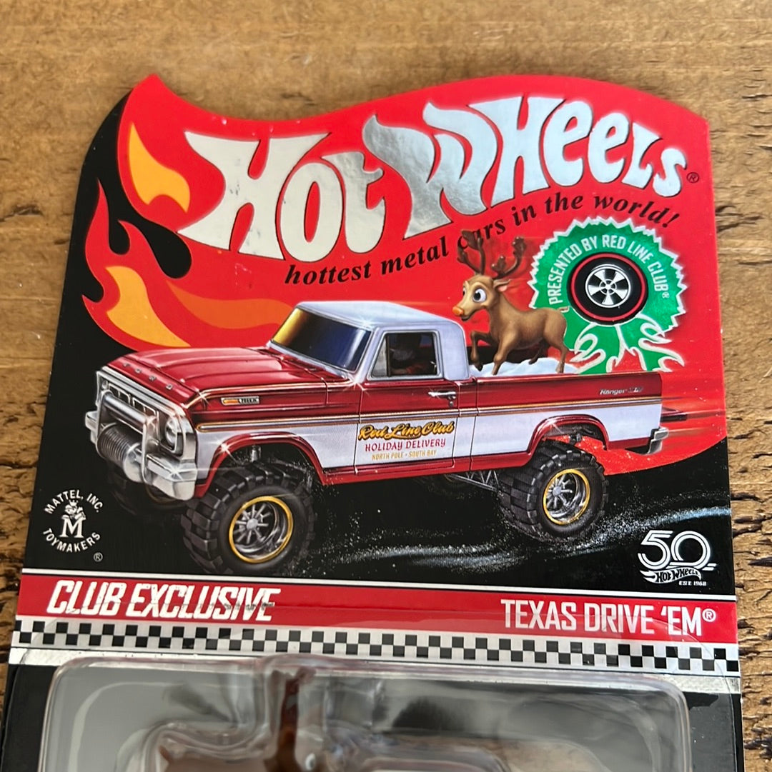 Hot Wheels RLC Texas Drive Em Ford Truck