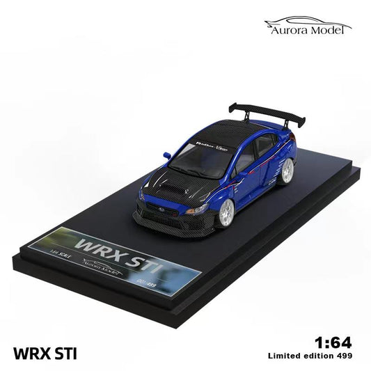 Aurora Model Subaru Impreza WRX STI Blue