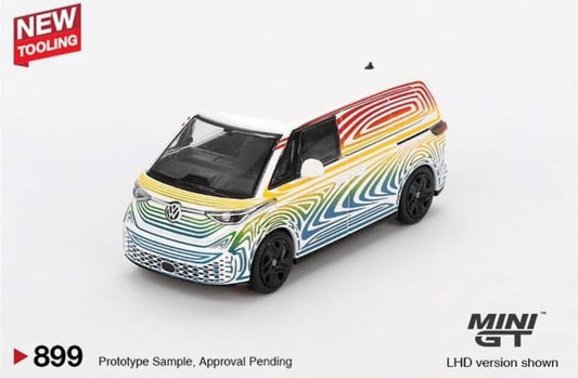 Mini GT Volkswagen ID Buzz Prototype Rainbow #899