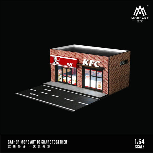 MoreArt Diorama KFC With Road Section