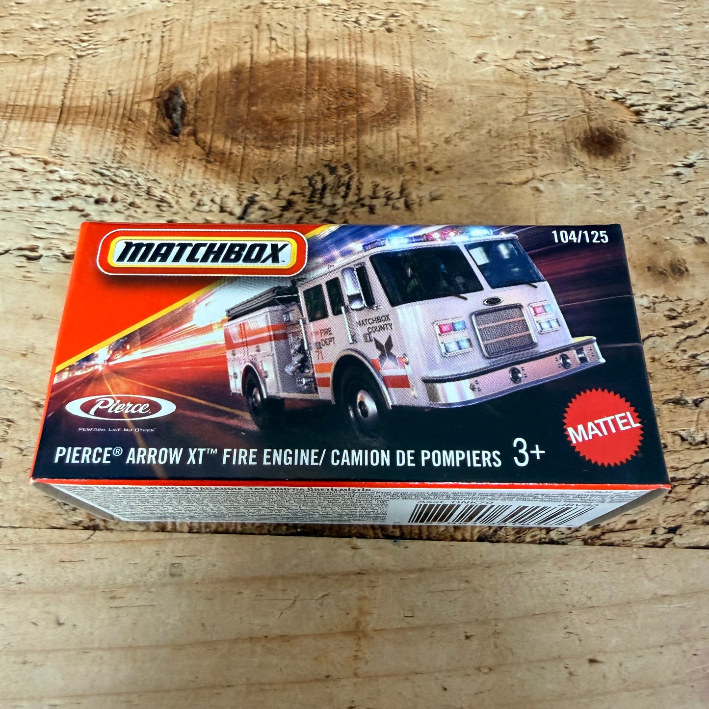 Matchbox Power Grabs Pierce Arrow XT Fire Engine