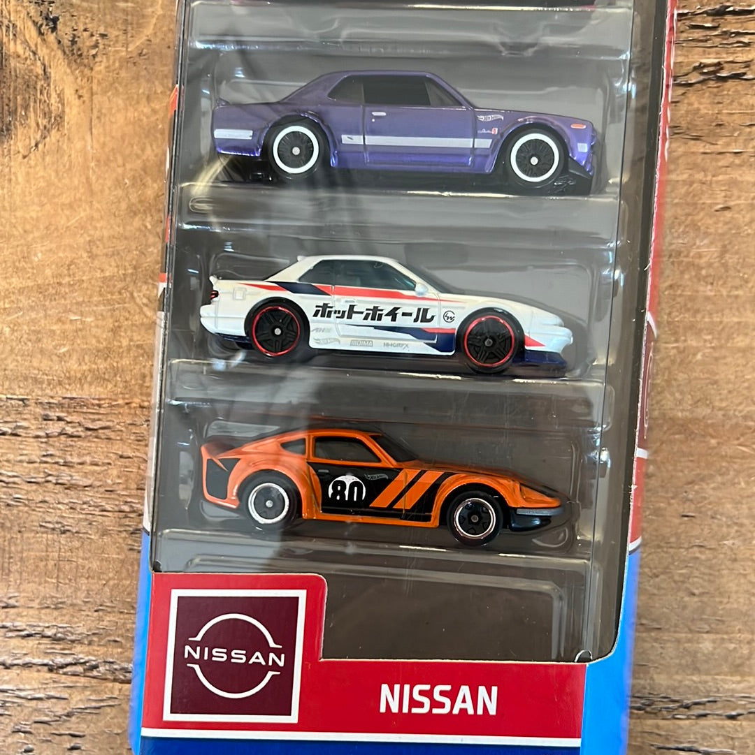 Hot Wheels Nissan 5 Pack Skyline R32 PS13 Sunny