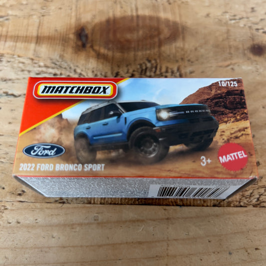 Matchbox Power Grabs 2022 Ford Bronco Sport