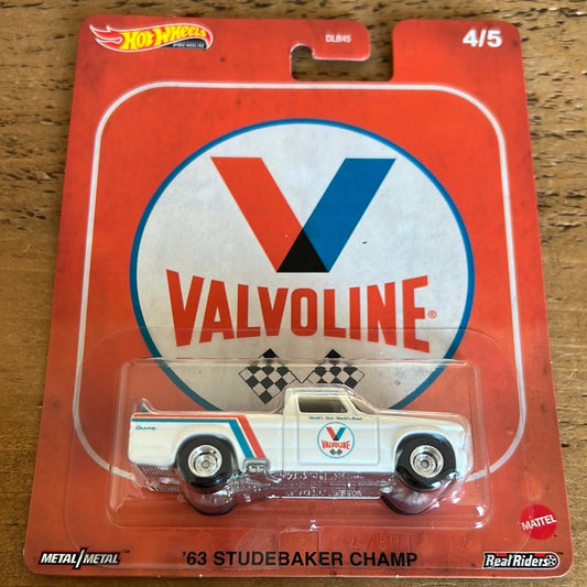 Hot Wheels Premium 63 Studebaker Champ Valvoline