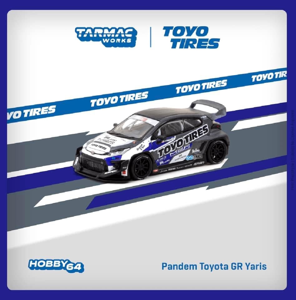 Tarmac Works Pandem Toyota GR Yaris Toyo Tires