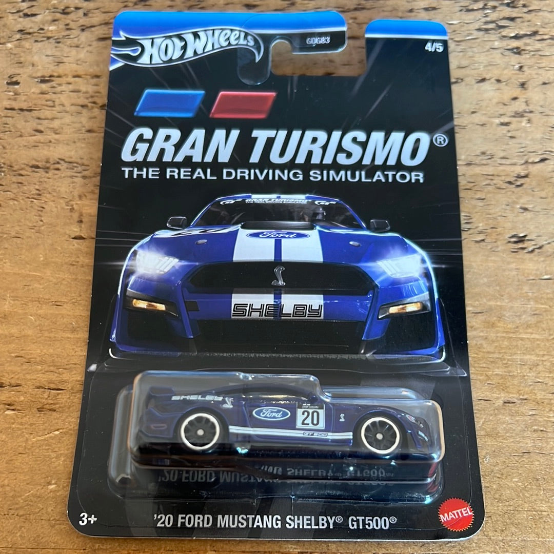 Hot Wheels US Exclusive Gran Turismo 20 Ford Mustang Shelby GT500