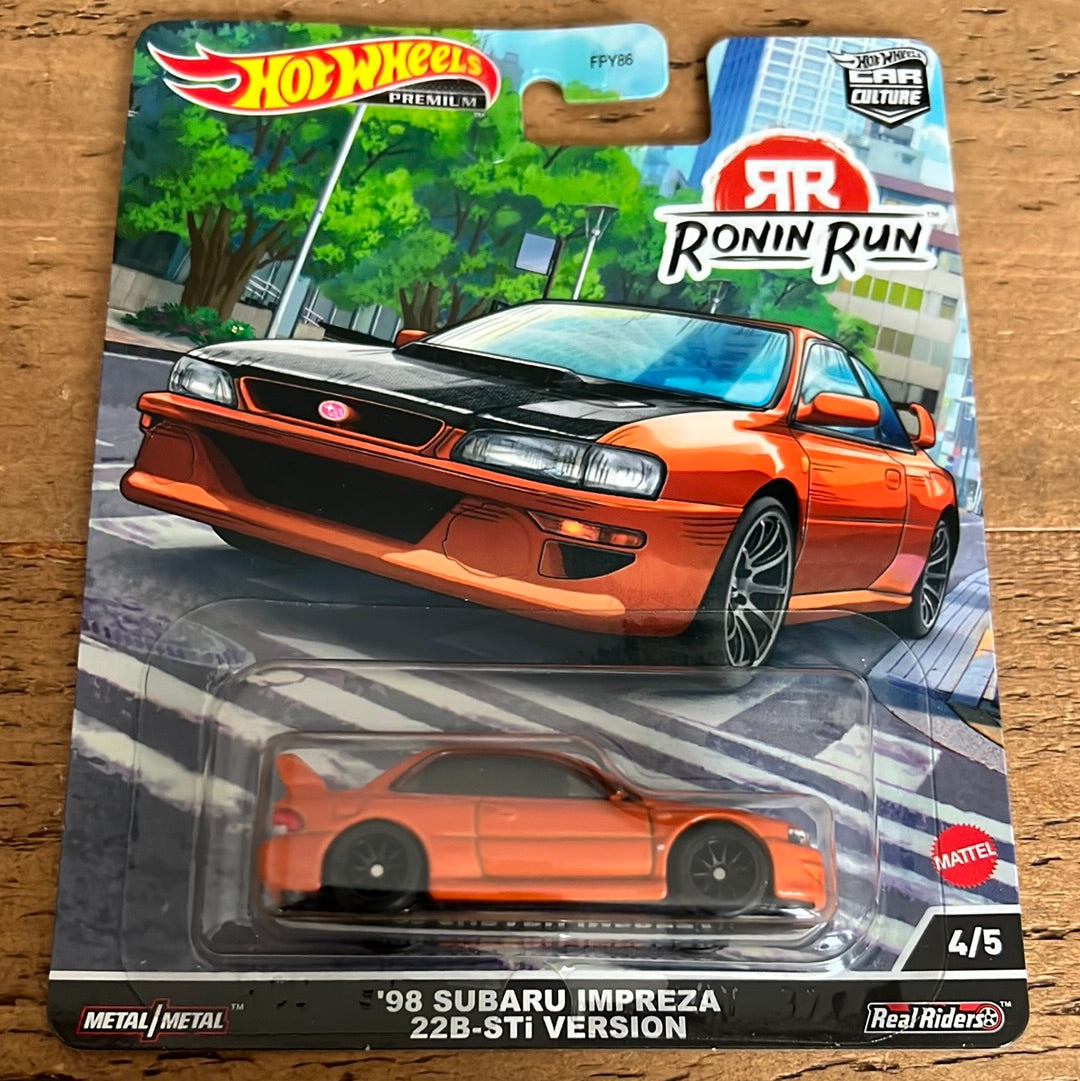 Subaru 22b hot wheels online