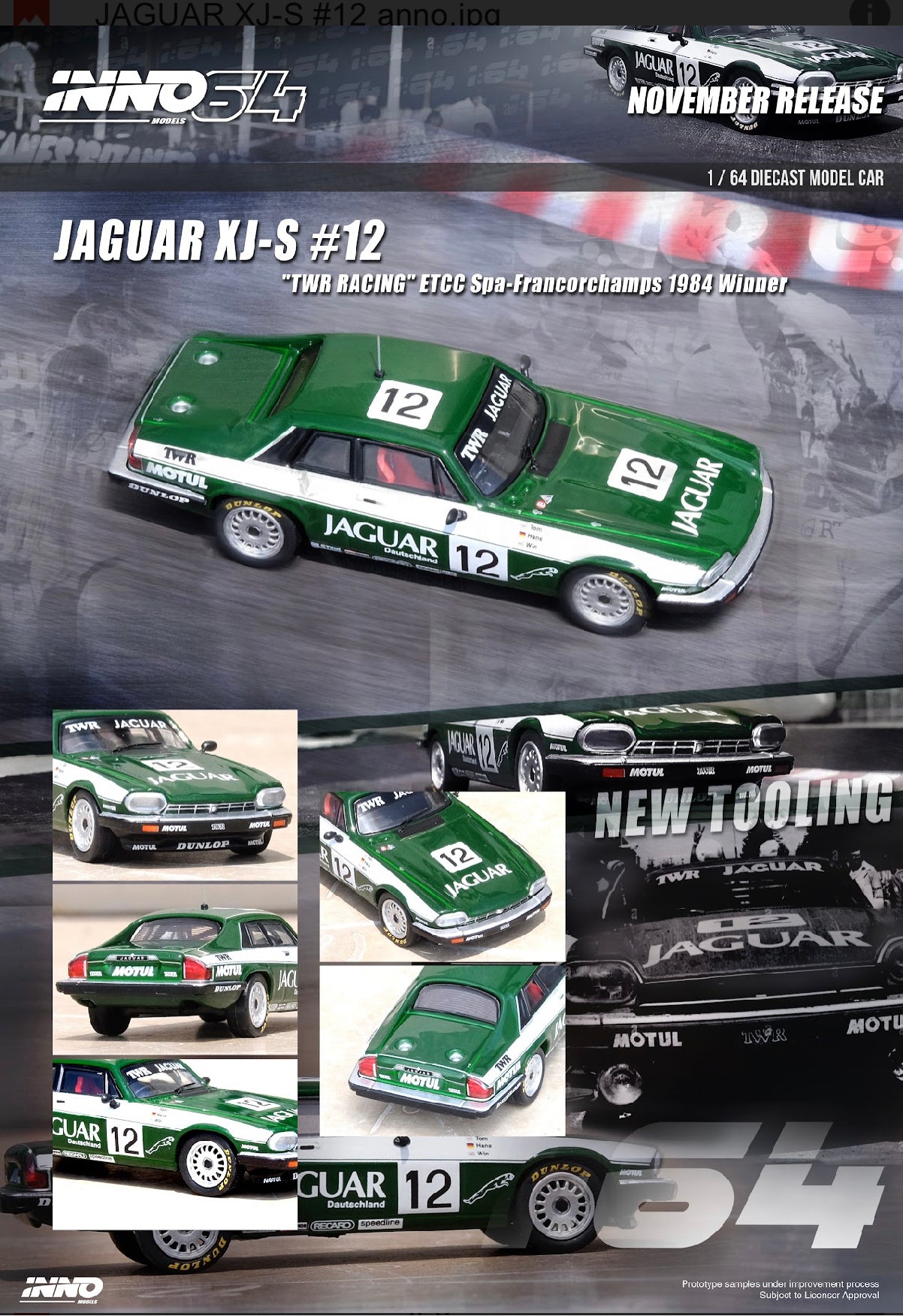 Inno64 Jaguar XJ-S TWR Racing