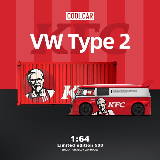 Cool Car KFC VW T1 & Container Set