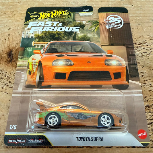 Hot Wheels Premium Fast & Furious Chase Toyota Supra