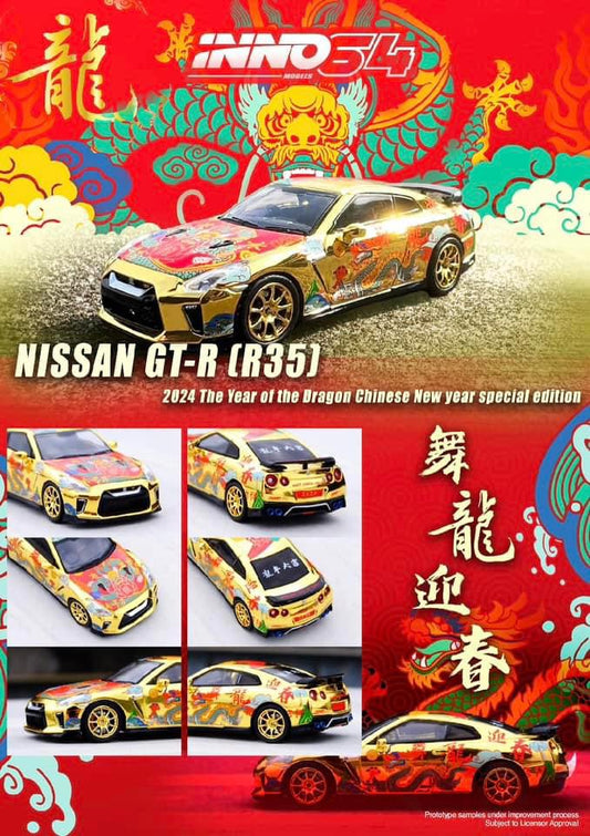 Inno64 Nissan R35 GTR 2024 Year Of The Dragon Special Edition