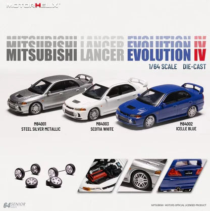 Motorhelix Mitsubishi Lancer Evolution IV Icelle Blue