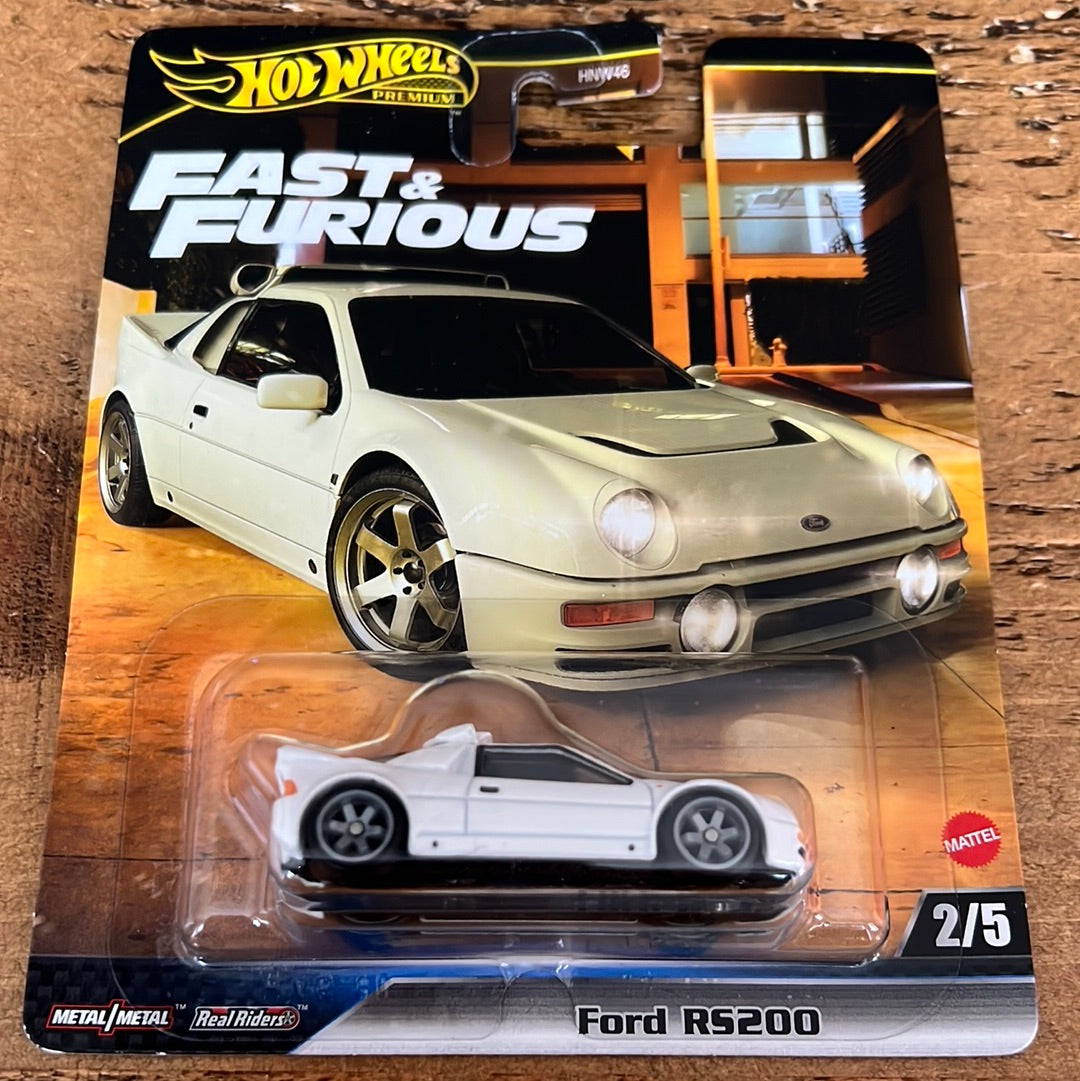 Hot Wheels Premium Fast & Furious Ford RS200