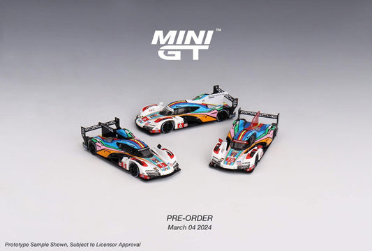Mini GT Porsche 963 Penske Motorsport 2023 24 Hrs Of Le Mans 3 Car Set