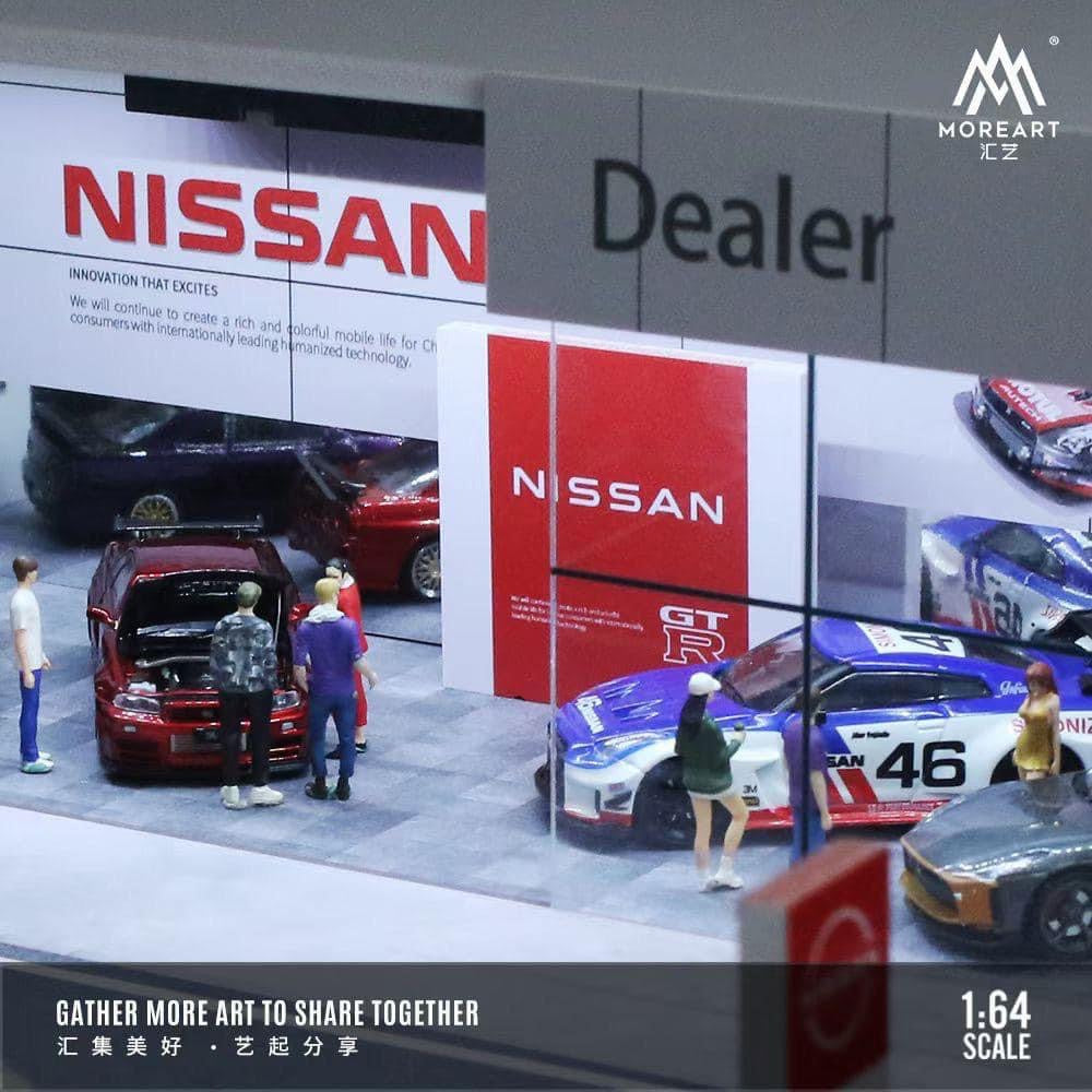 Moreart Diorama Nissan Showroom Dealership