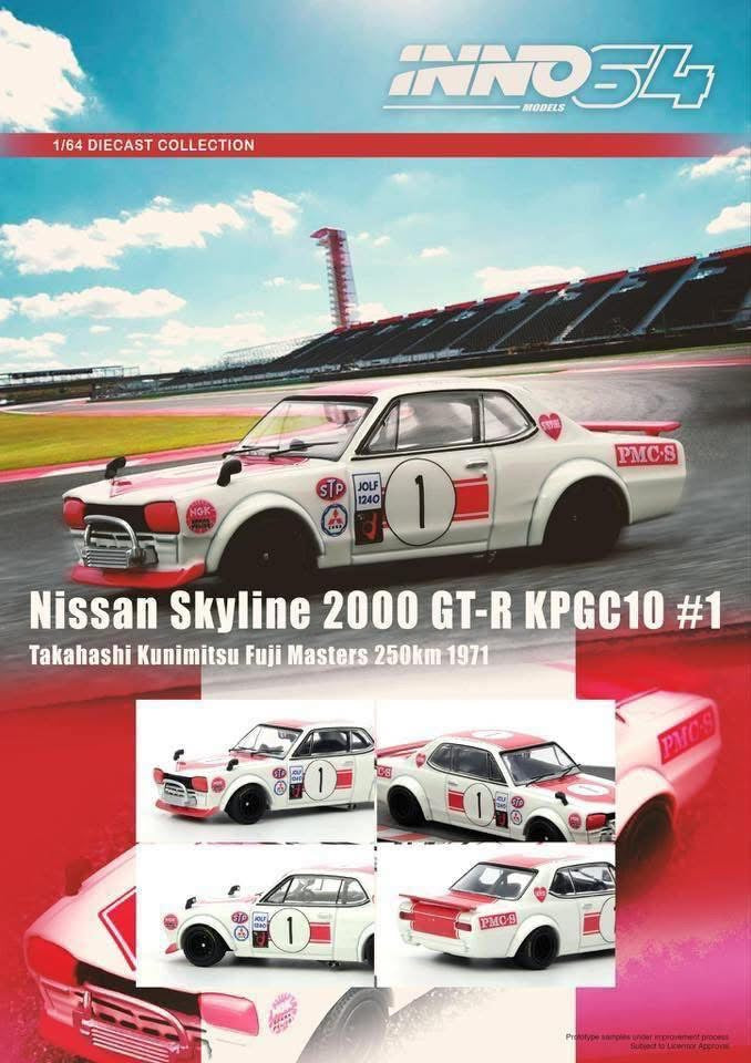 Inno64 Nissan Skyline 2000 GTR KPGC10