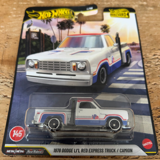 Hot Wheels Premium Boulevard 1978 Dodge Lil Red Express Truck