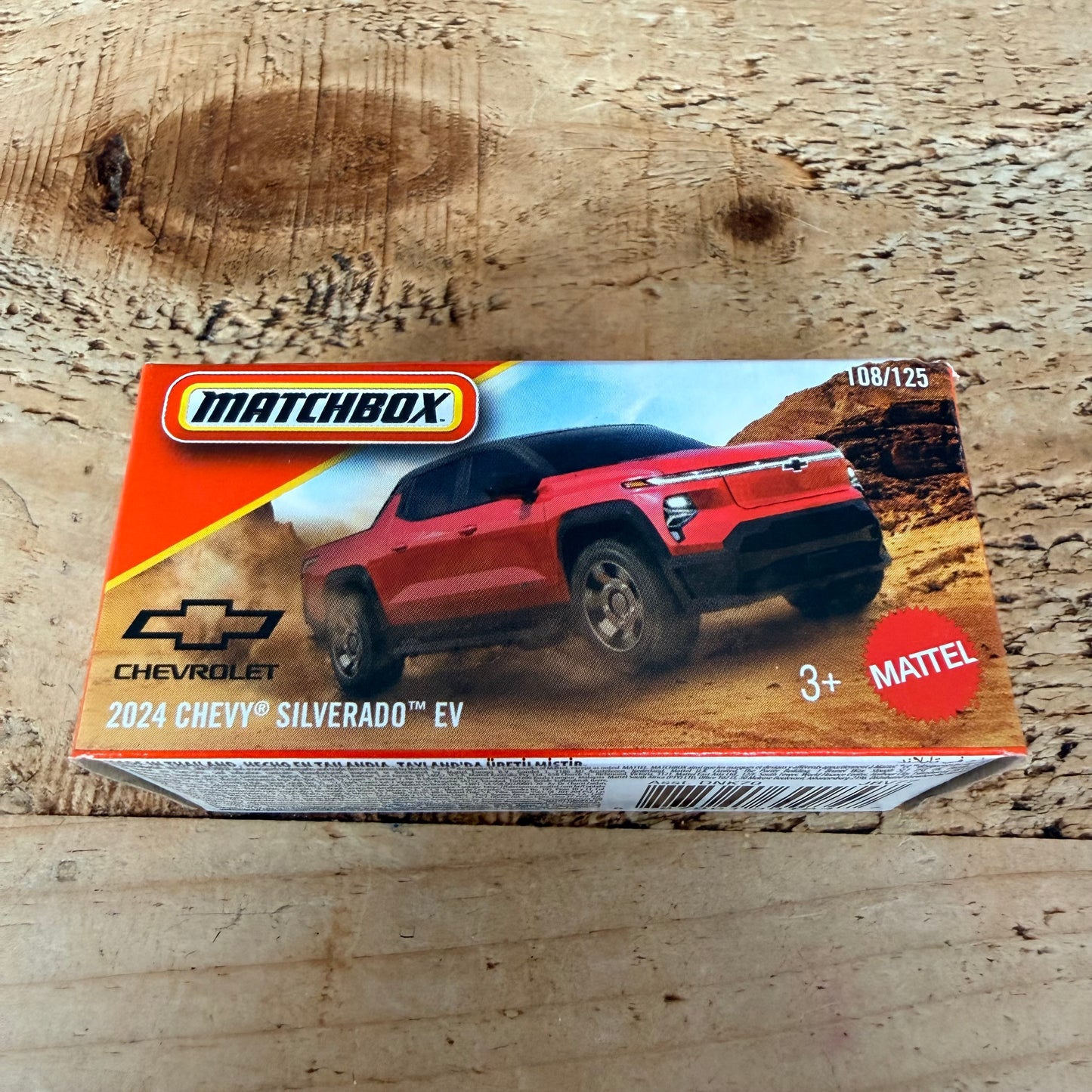 Matchbox Power Grabs 2024 Chevy Silverado EV