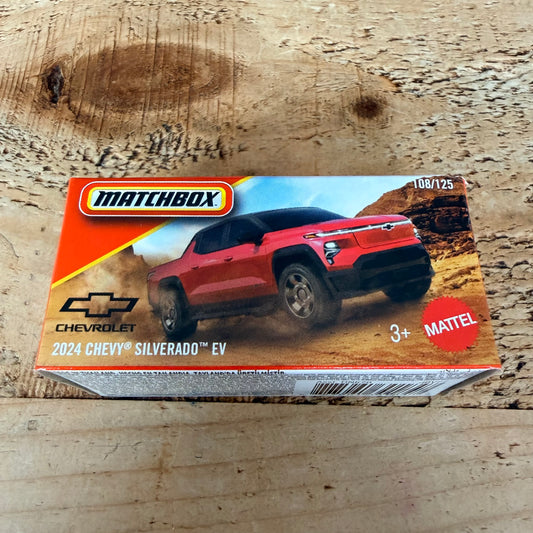 Matchbox Power Grabs 2024 Chevy Silverado EV
