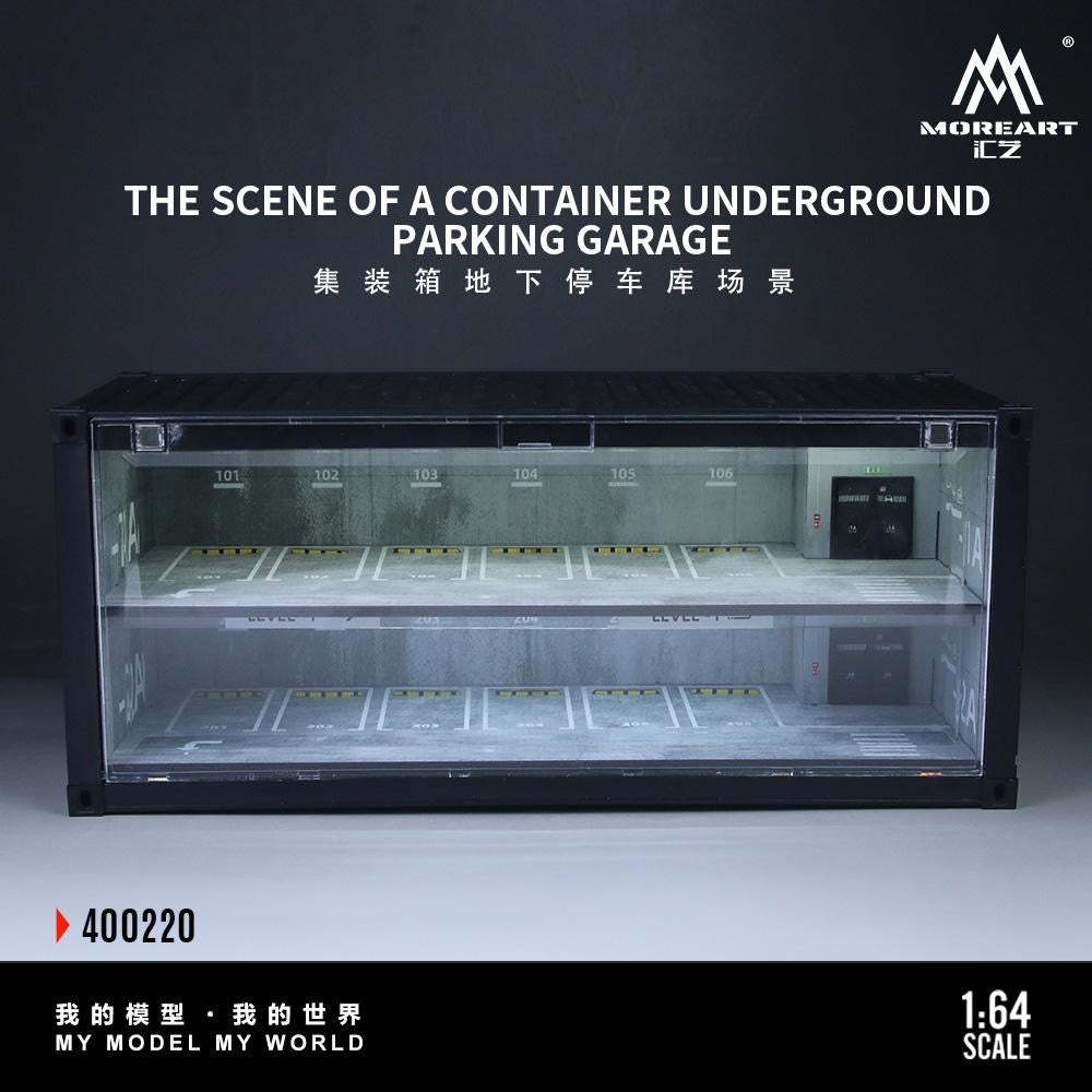 MoreArt Diorama Underground Parking Garage Container