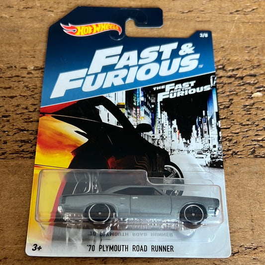 Hot Wheels Mainline Fast & Furious 70 Plymouth Road Runner