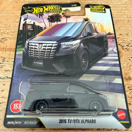 Hot Wheels Premium Boulevard 2015 Toyota Alphard