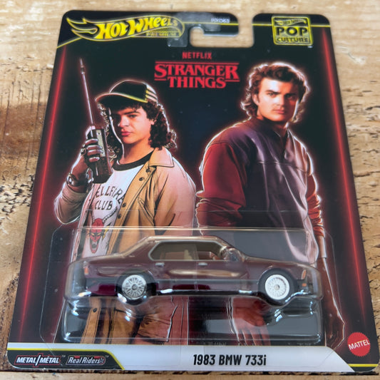 Hot Wheels Premium Pop Culture Stranger Things 1983 BMW 733i