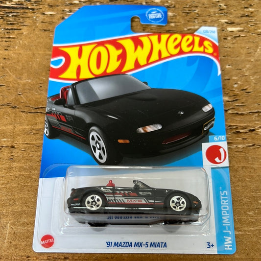 Hot Wheels Mainline US Card ‘91 Mazda MX5 Miata