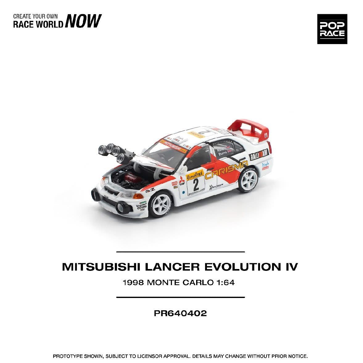 Pop Race Mitsubishi Lancer Evolution IV