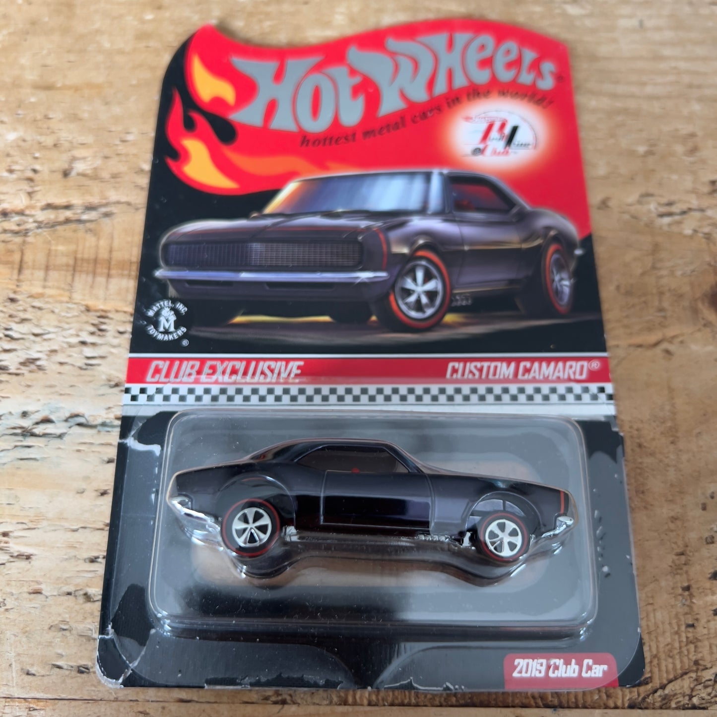 Hot Wheels RLC Custom Camaro Bad Card