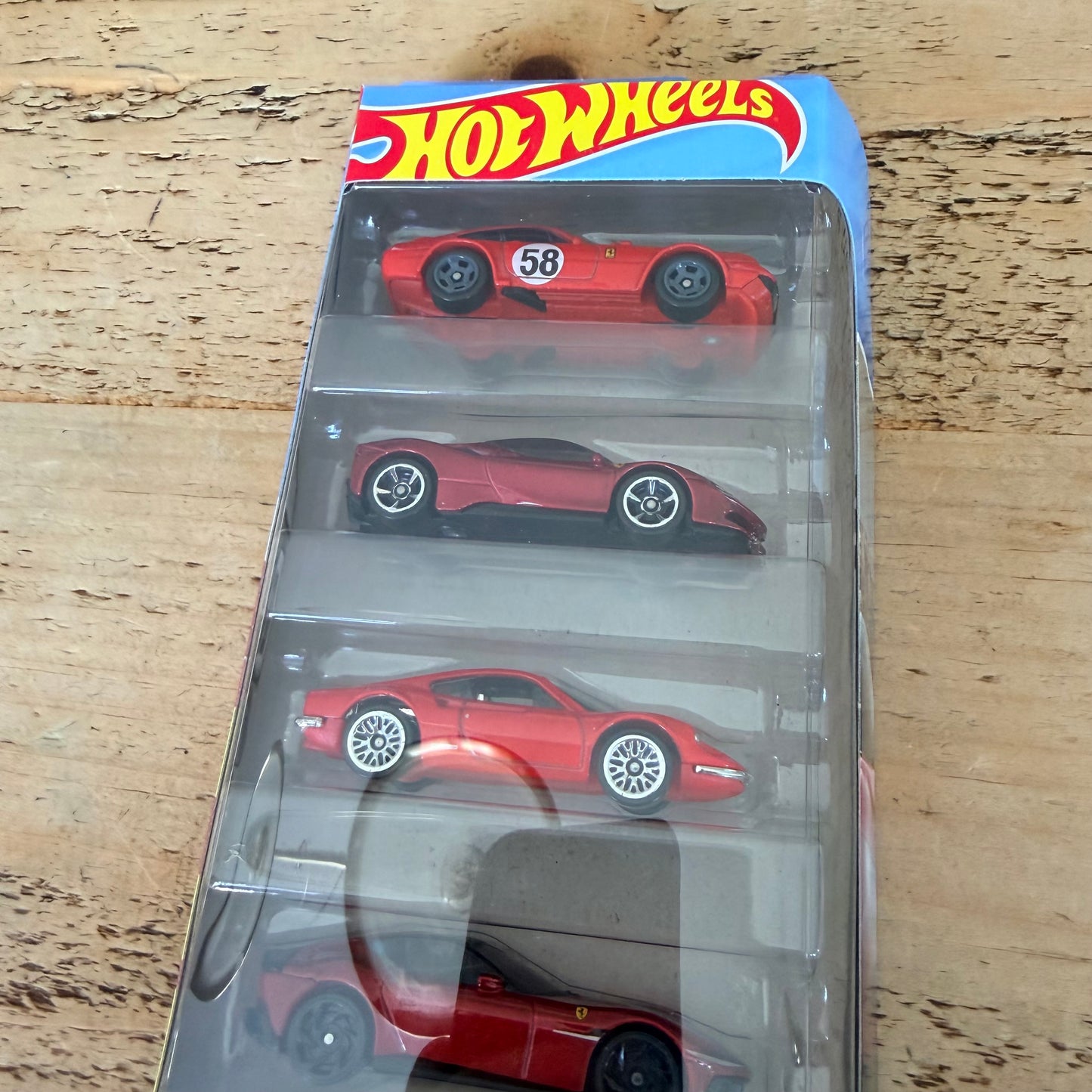 Hot Wheels Ferrari 5 Pack