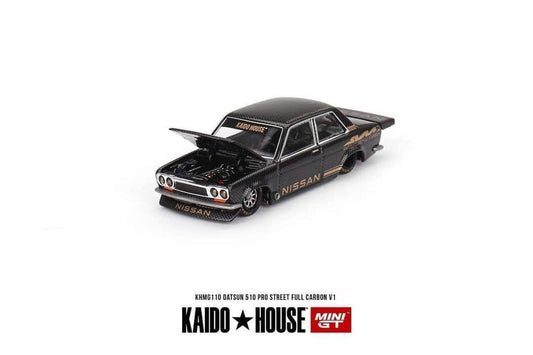 Mini GT x Kaido House Datsun 510 Pro Street Full Carbon V1 #110