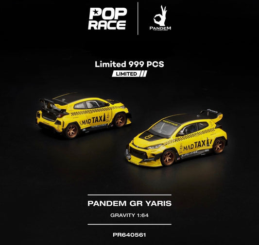 Pop Race Gravity UK Exclusive Pandem Toyota GR Yaris