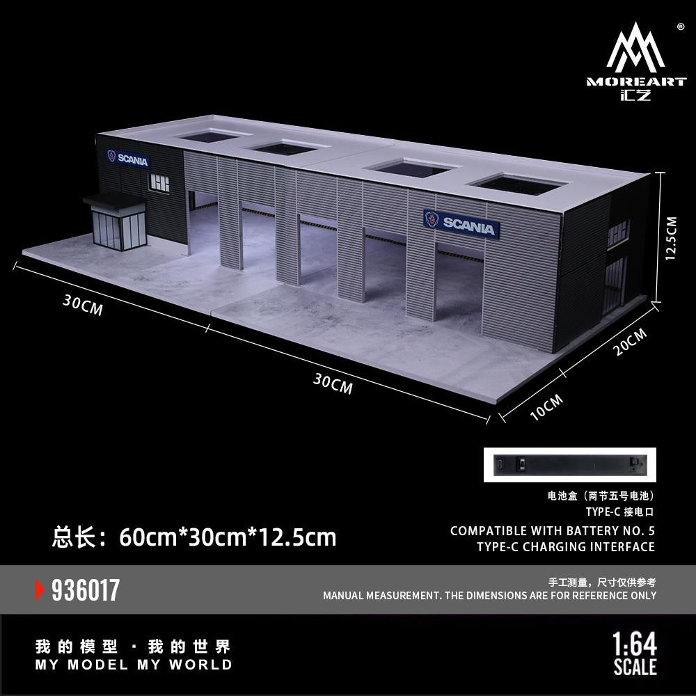 More Art Diorama Scania Repair Shop