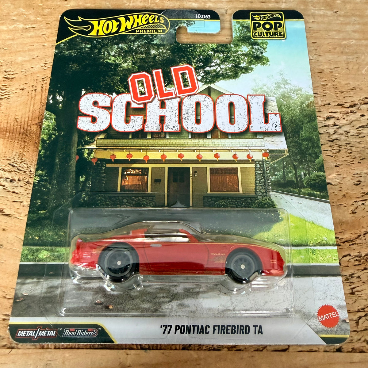 Hot Wheels Premium Pop Culture Old School ‘77 Pontiac Firebird TA