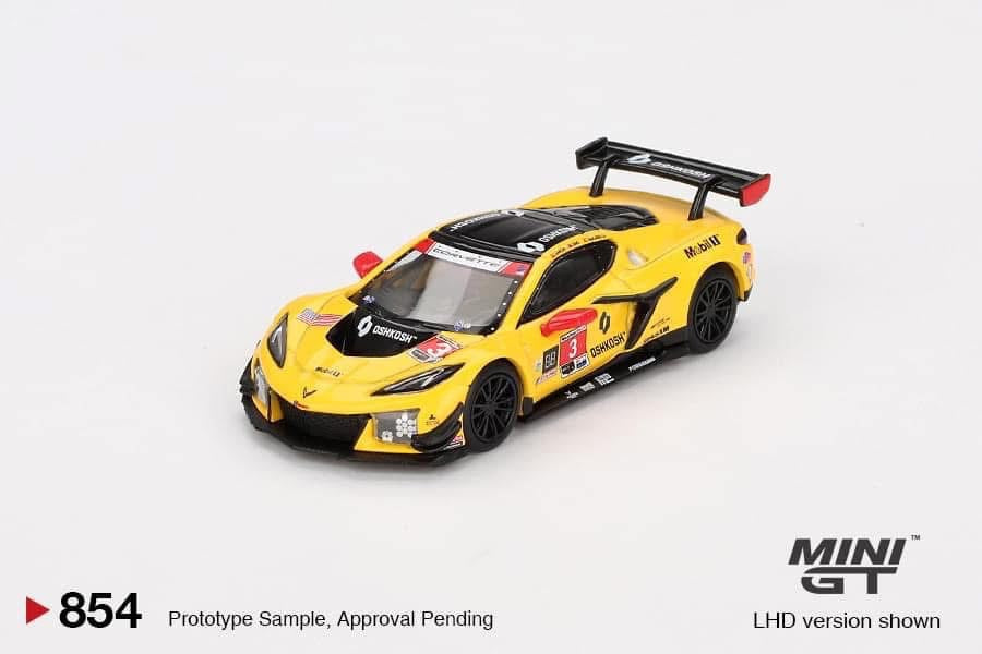 Mini GT Chevrolet Corvette Z06 GT3.R 2024 IMSA Daytona #854