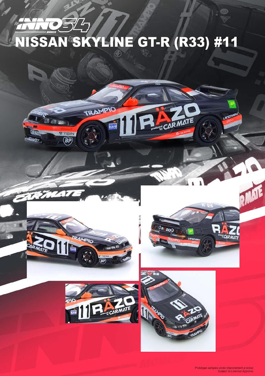 Inno64 Nissan Skyline R33 GTR Razo Trampio