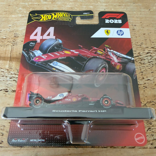 Hot Wheels Premium Formula 1 Scuderia Ferrari HP #44 Lewis Hamilton