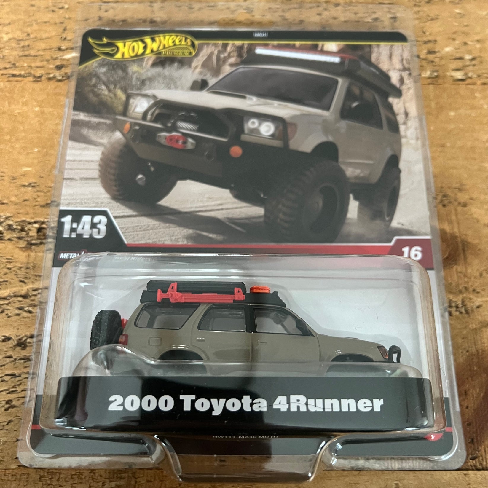 Hot Wheels Premium 1/43 Scale 2000 Toyota 4 Runner – Bran’s Diecast