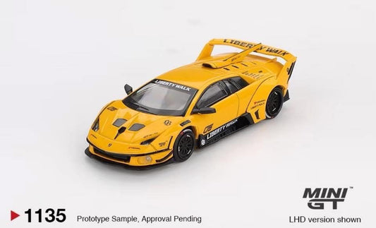 Mini GT Lamborghini LB Silhouette Works Murcielago GT EVO #1135