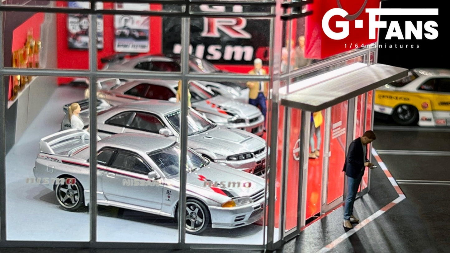 MoreArt Diorama Nissan Dealership