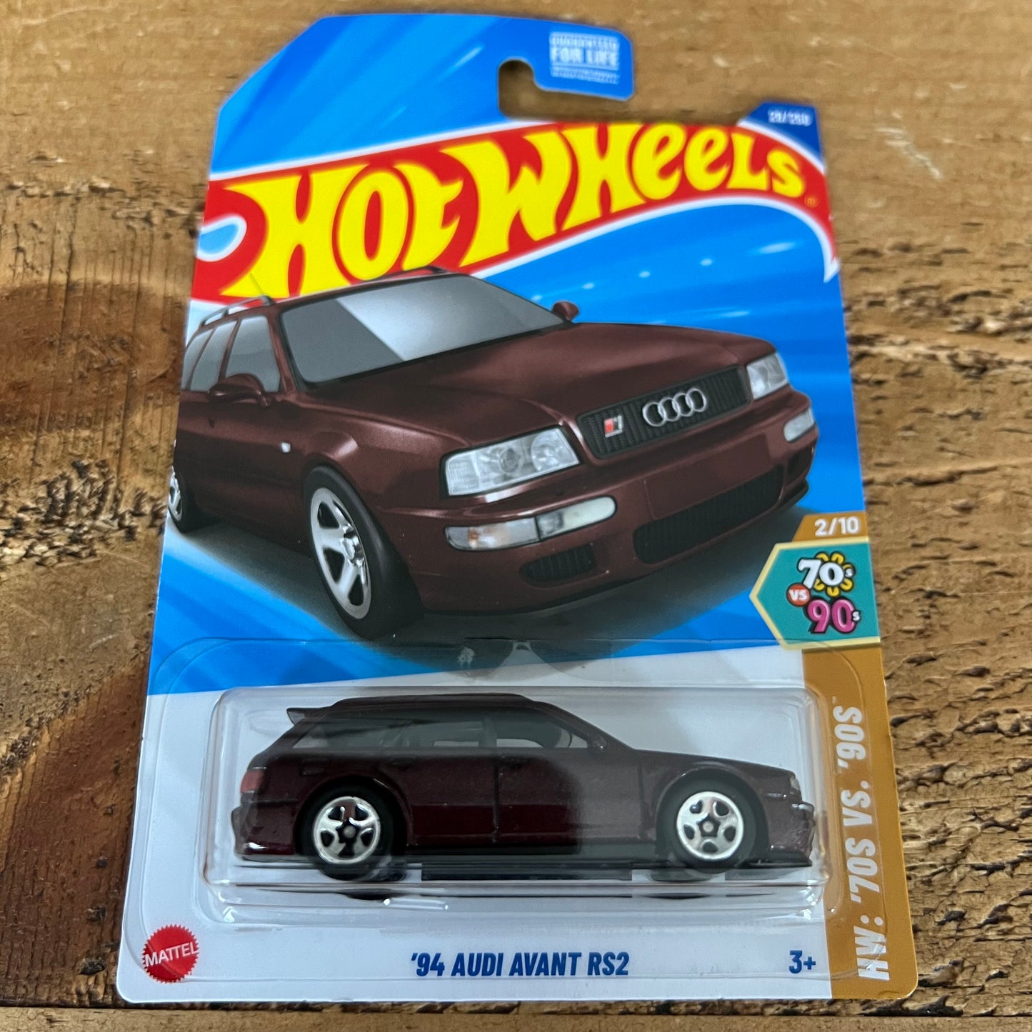 Hot Wheels Mainline US Card ‘94 Audi Avant RS2