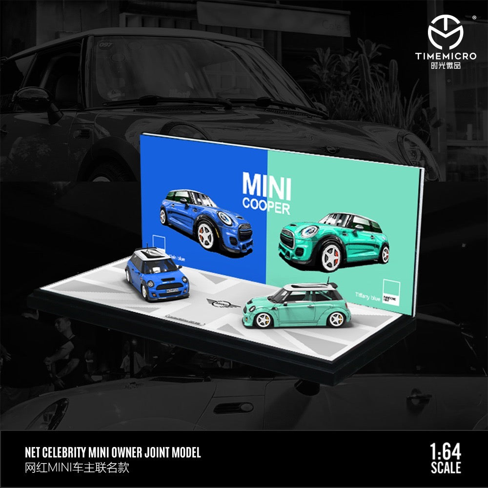 Timemicro Mini Cooper S 2 Car Set