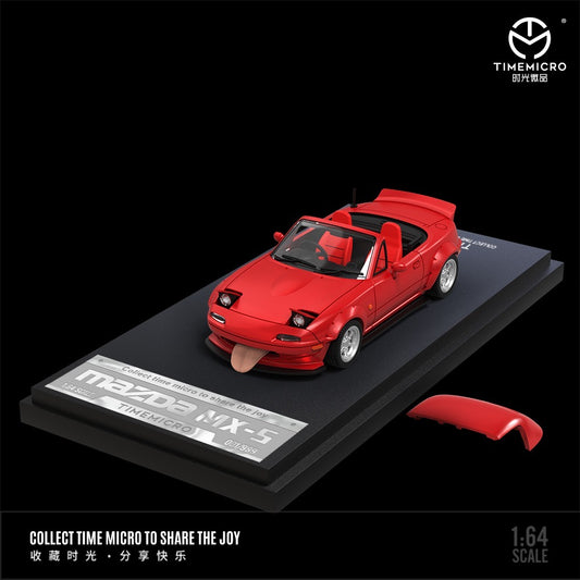 Time Micro Mazda MX5 Red With Removable Parts