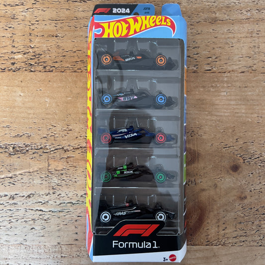 Hot Wheels 5 Pack Formula 1